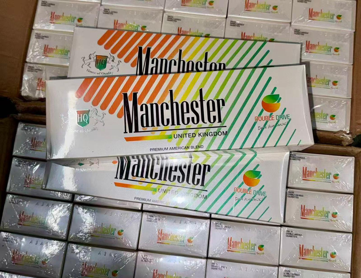 Manchester Double Drive Orange (10 Packs)
